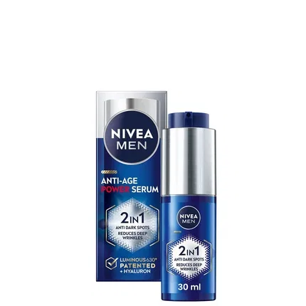 Сыворотка для лица антивозрастная Nivea Men Power, 30 мл