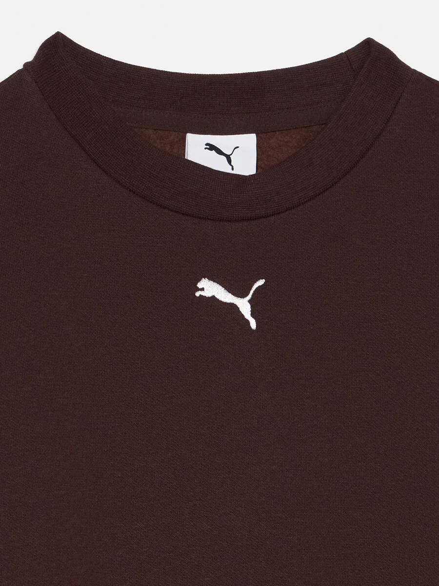 Спортивный костюм PUMA 'Ess No.1' темно-коричневого цвета — фото 4