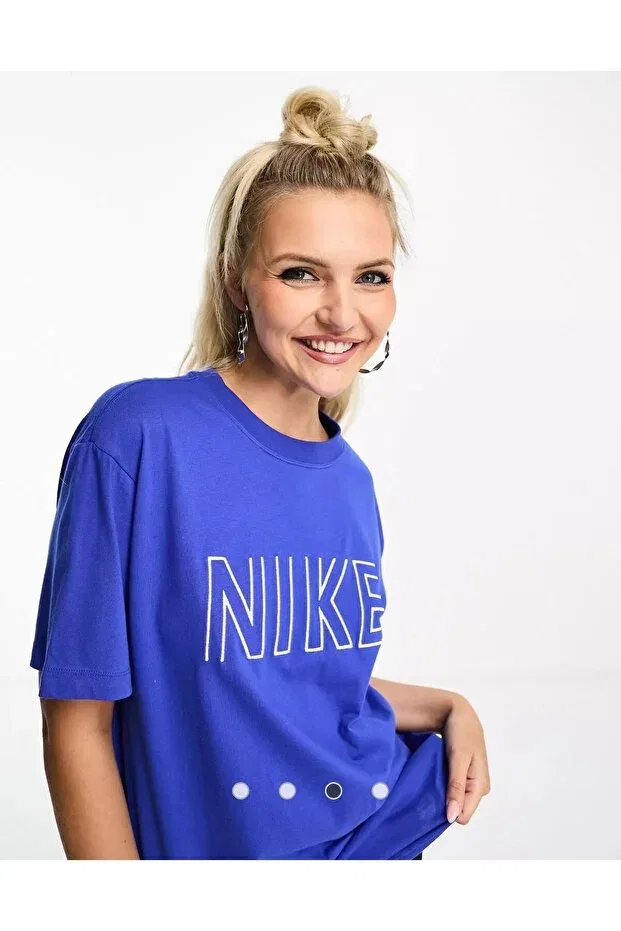 Женская футболка с принтом Gel-Dance pack Nike, Blue — фото 2