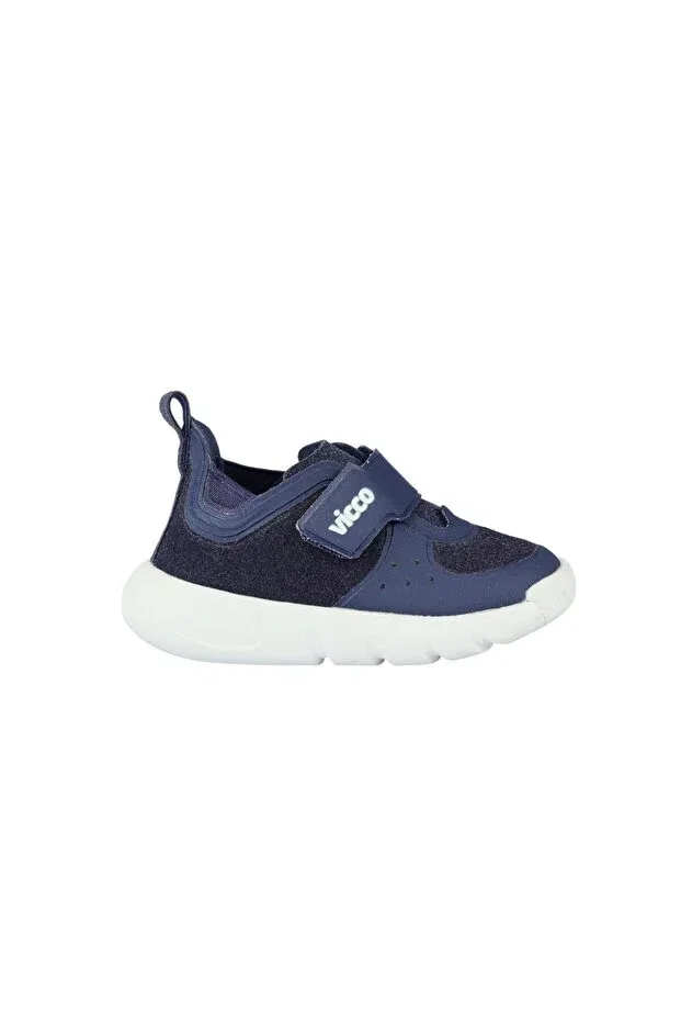 Детские повседневные туфли для мальчиков на липучке Vicco, Navy Blue