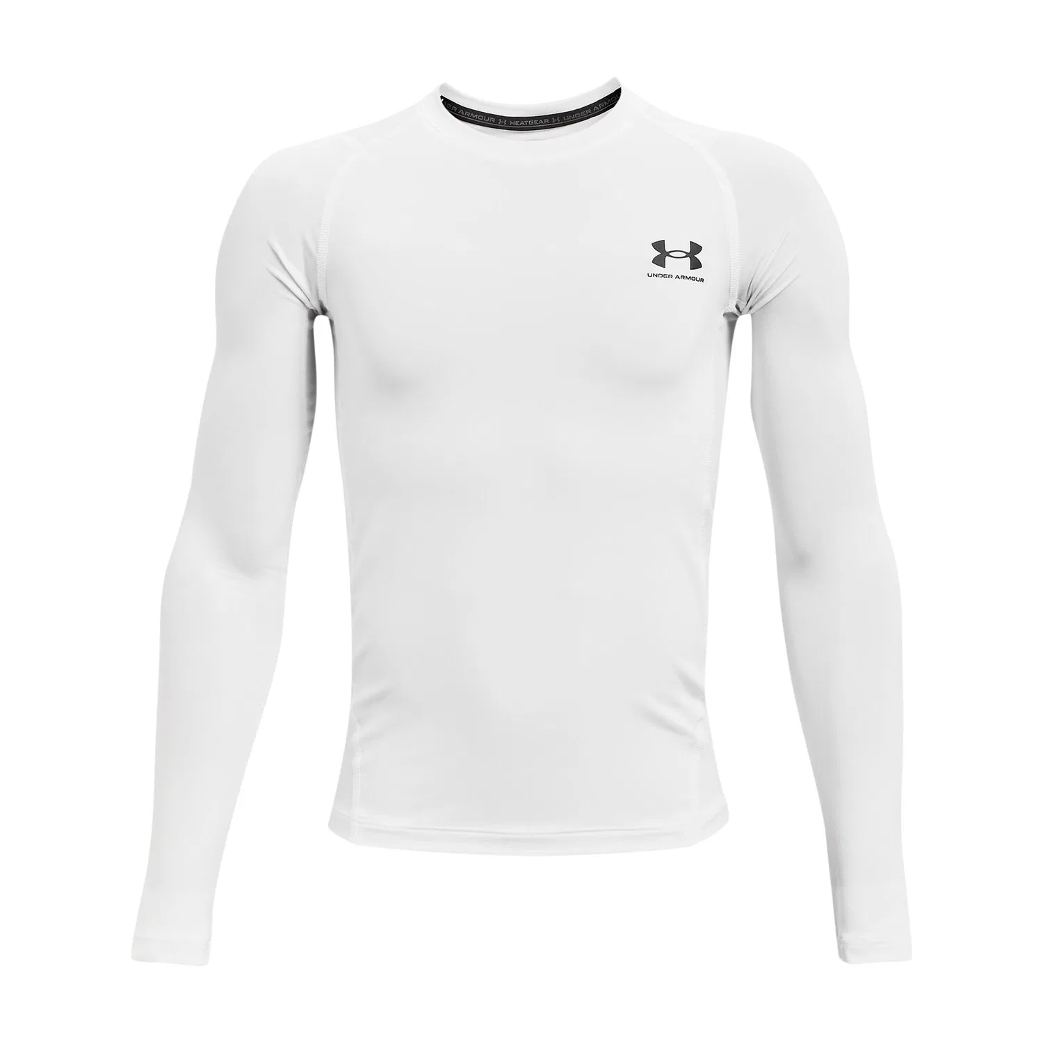 Детский лонгслив с длинным рукавом HeatGear Armour Under Armour, Weiss