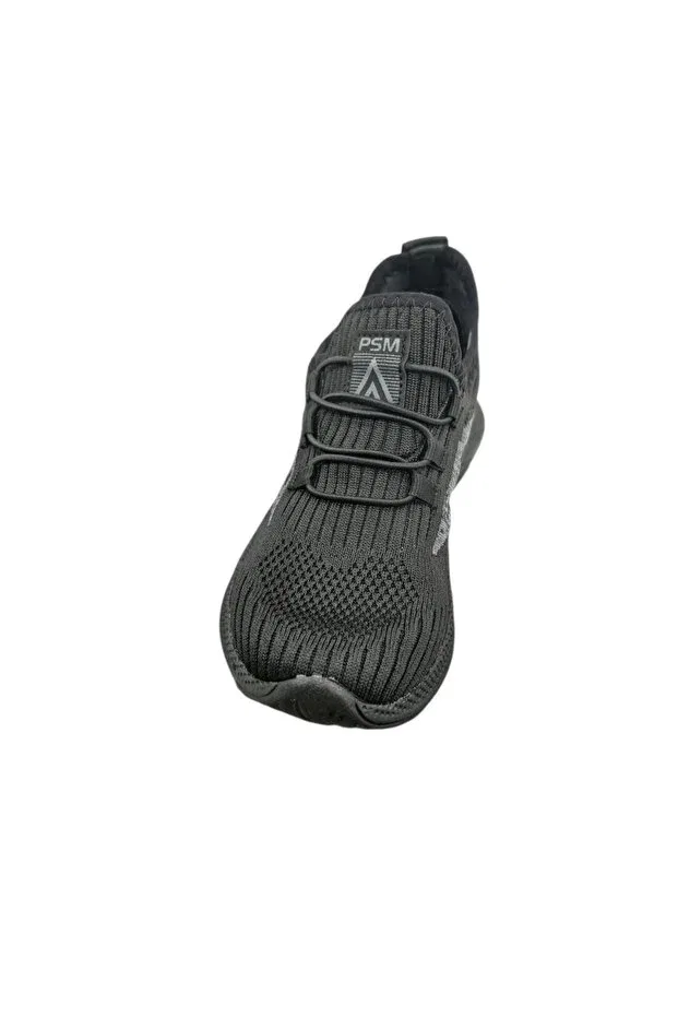 Детские спортивные туфли для мальчиков на шнуровке Konay 022 aqua triko cocy sports shoes Pasomia, Black — фото 3
