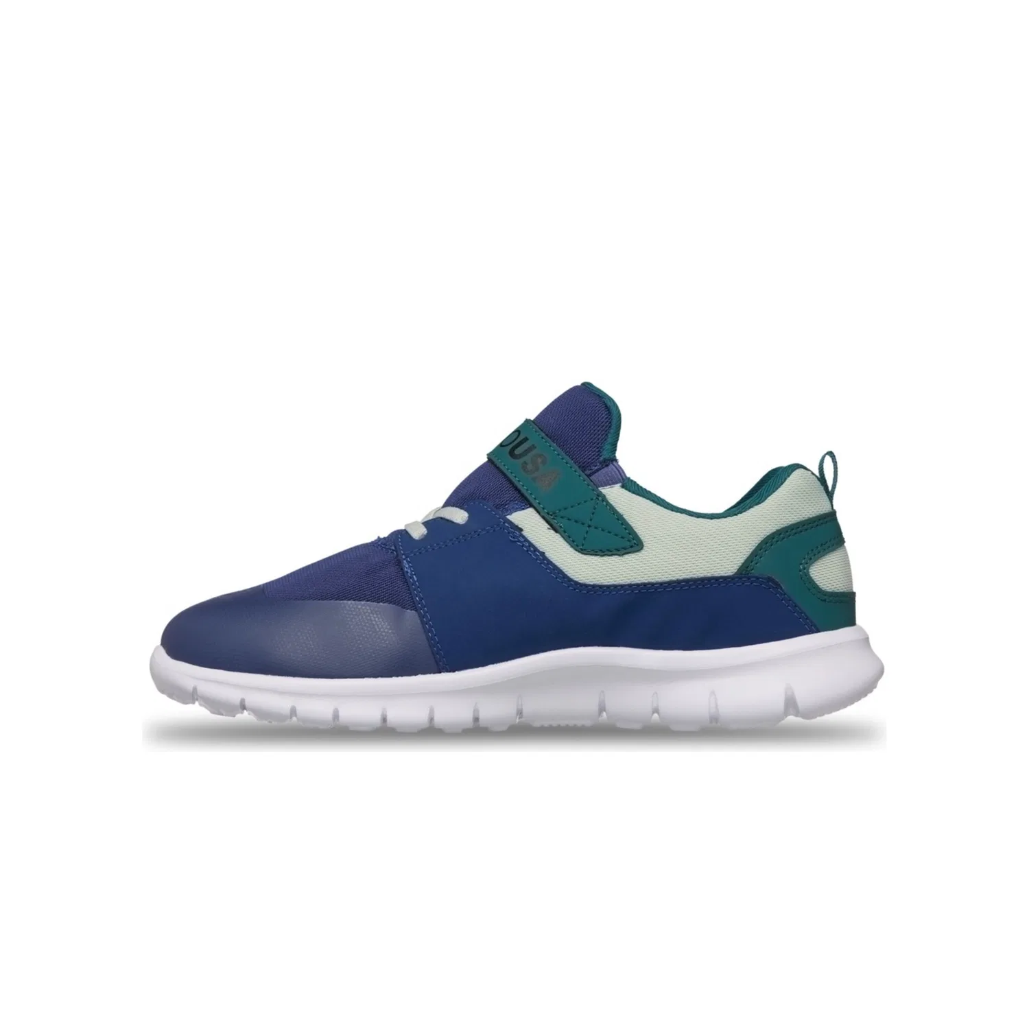 Детские кроссовки с сетчатым верхом Heathrow Prestige Ev DC Shoes, Navy/Green — фото 3