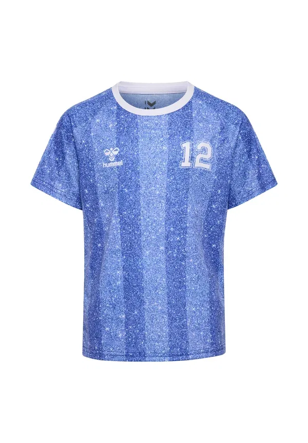 Комплект Shimmer унисекс - спортивная футболка Hummel, белый/синий — фото 3