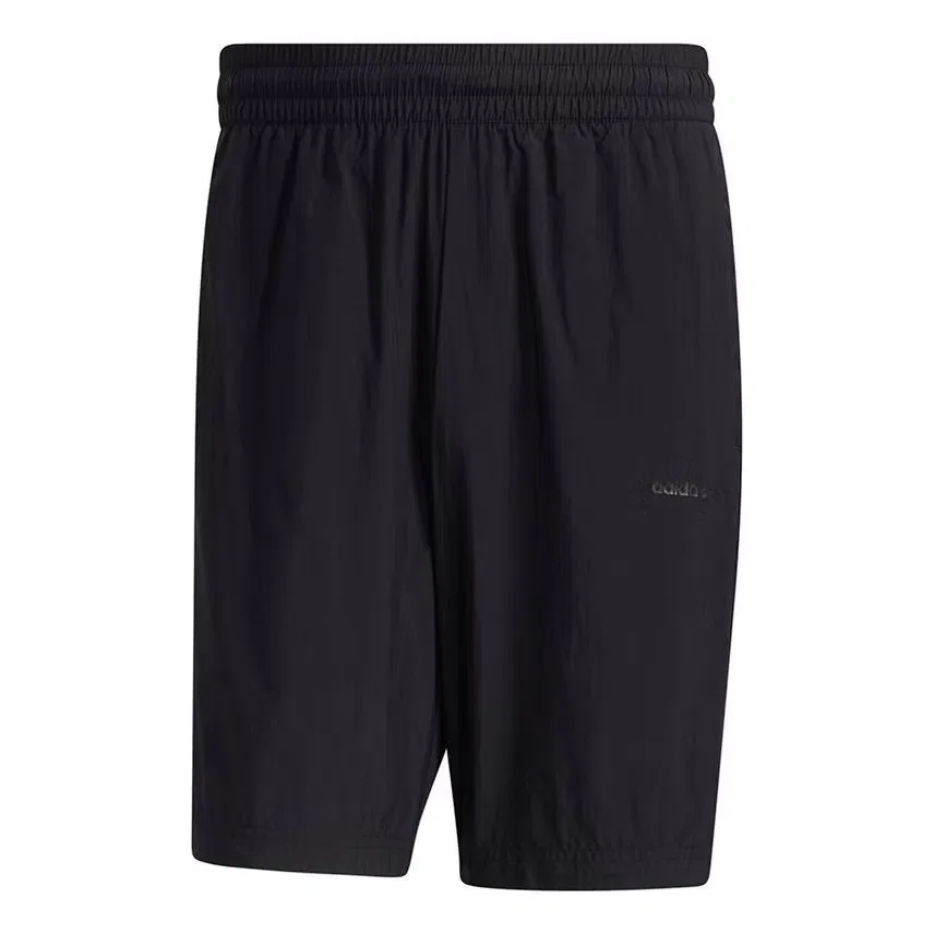 Шорты спортивные тканые Adidas, черный