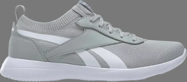 

Кроссовки wmns walkawhile 'pure grey white' Reebok, серый