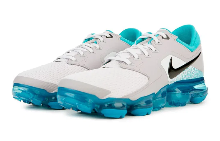 Детские кроссовки с сетчатым верхом Air VaporMax 'Vast Grey' Nike, Vast Grey — фото 4