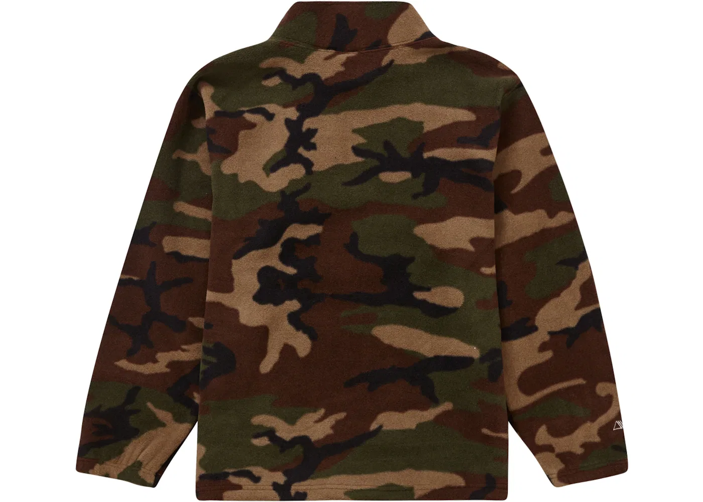 Мужской пуловер с высоким воротом Polartec Mock Neck Pullover Supreme, цвет Woodland Camo — фото 2