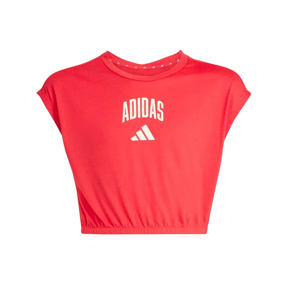 Футболка с коротким рукавом Adidas, красный — фото 3
