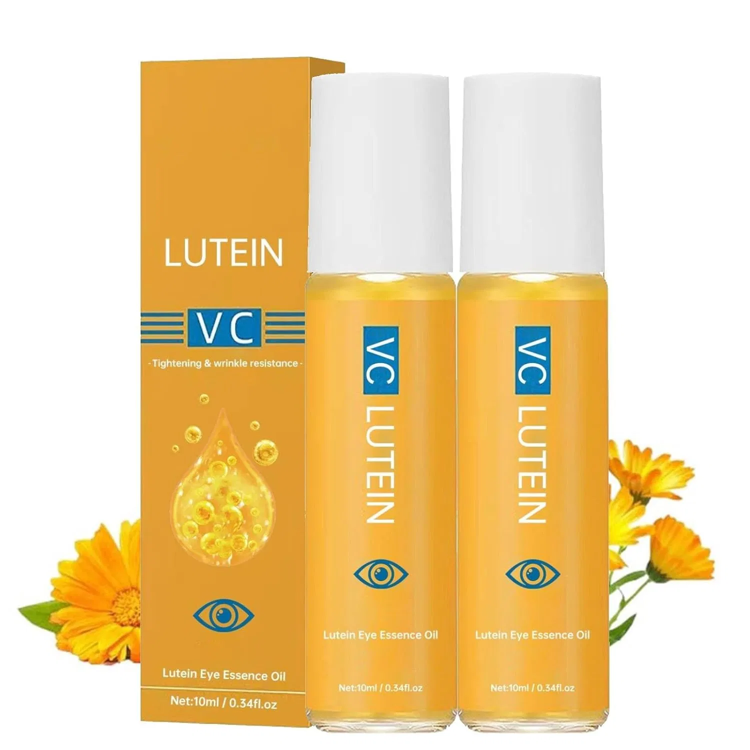 Крем для глаз Lutein Anti-Wrinkle Serum Oil, vokkrv, 10 г