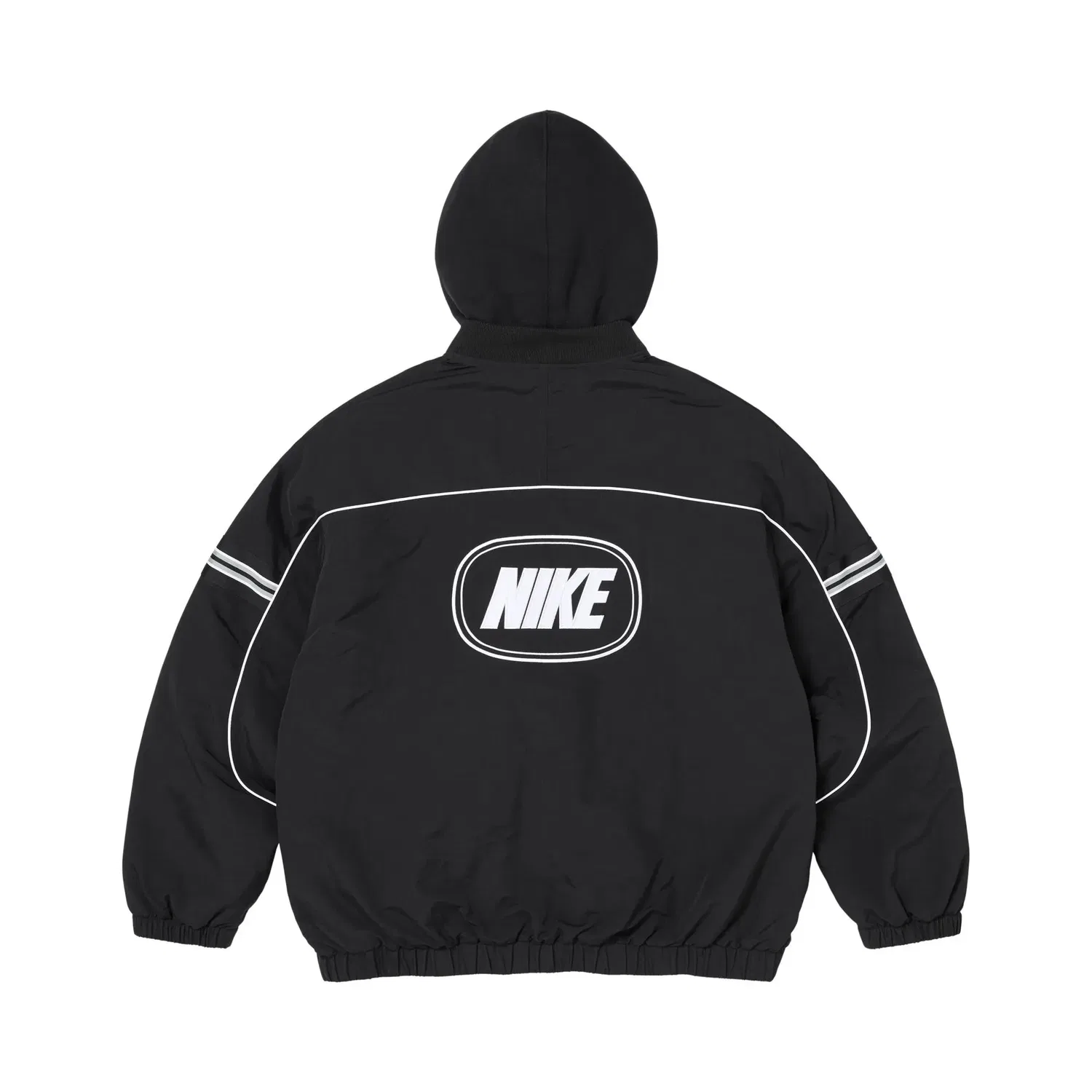 Куртка с капюшоном x Nike Nylon Supreme, Black — фото 2