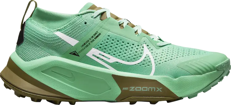 

Кроссовки ZoomX Zegama 'Spring Green Olive Flak', зеленый