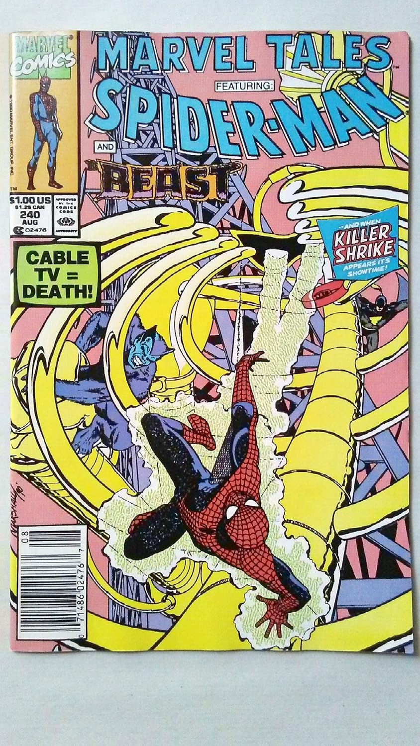 

Marvel Tales #240 : Starring Spider-Man and the Beast in "Death on the Air" (Marvel Comics) (Marvel Comics - Back Issue American Comic -)