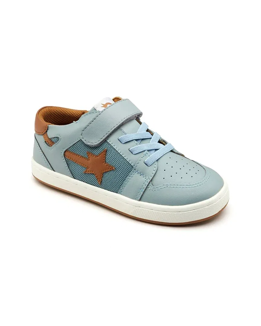 Детские кроссовки кожаные с ремешком Star Runner Old Soles, синий