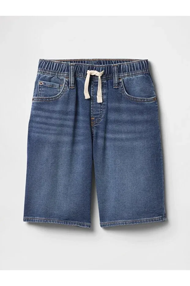 Детские шорты для мальчиков хлопковые Gap, Navy Blue-000