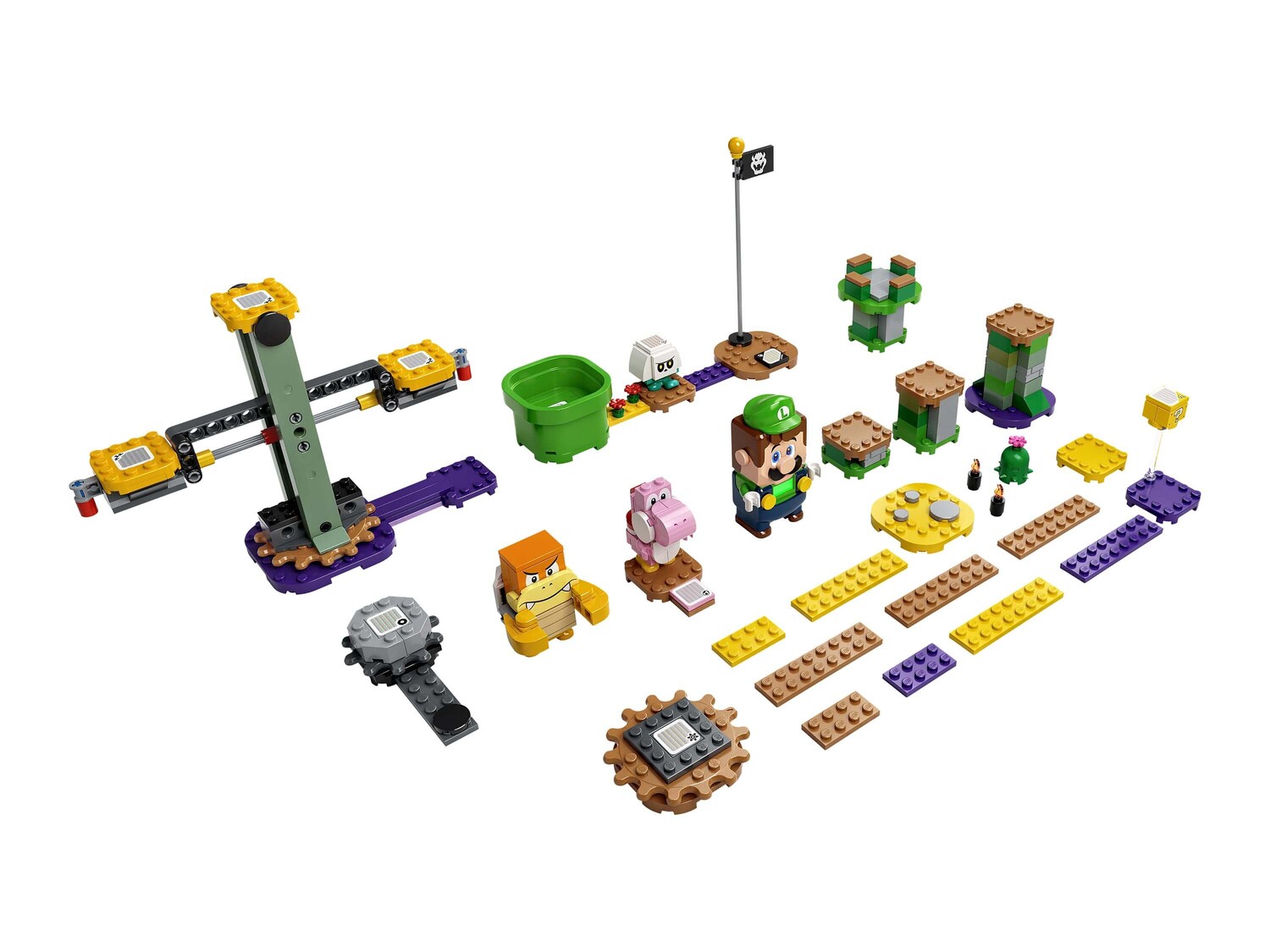 Конструктор Lego Super Mario Adventures with Luigi Starter Course 71387, 280 деталей — фото 4