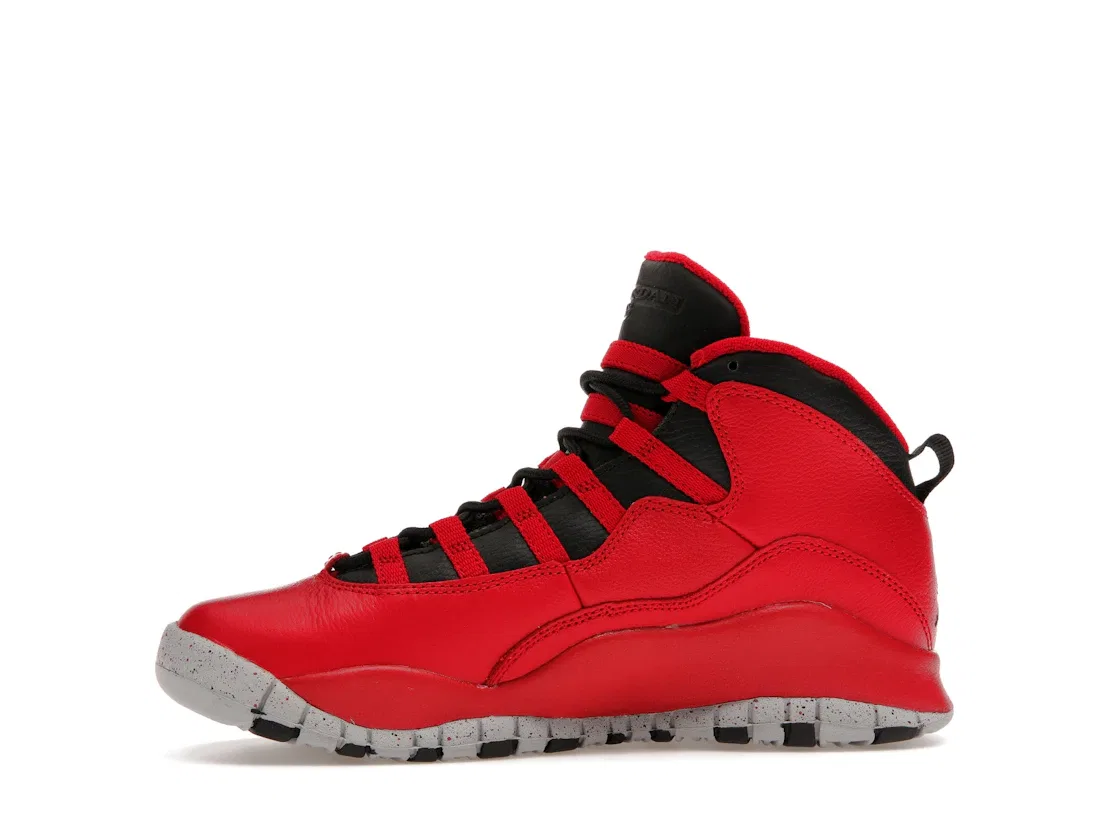 Детские кроссовки Lifestyle Jordan 10 Retro Jordan, Gym Red/Black/Wolf Grey — фото 3