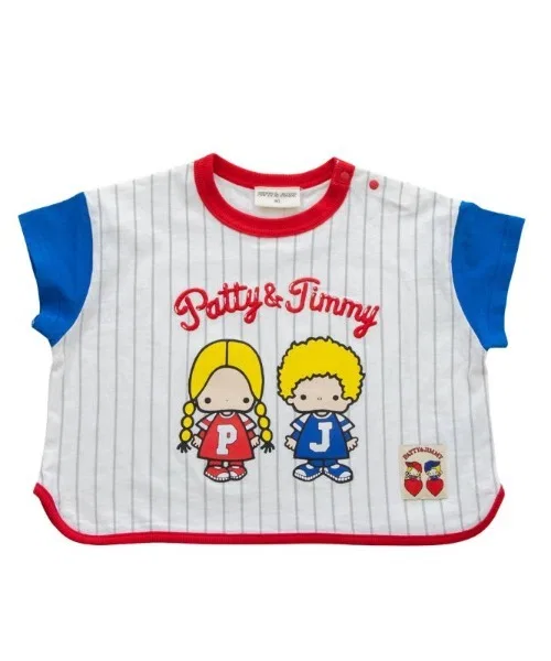 Детская футболка с коротким рукавом Sanrio Пати и Джимми, Белый — фото 2