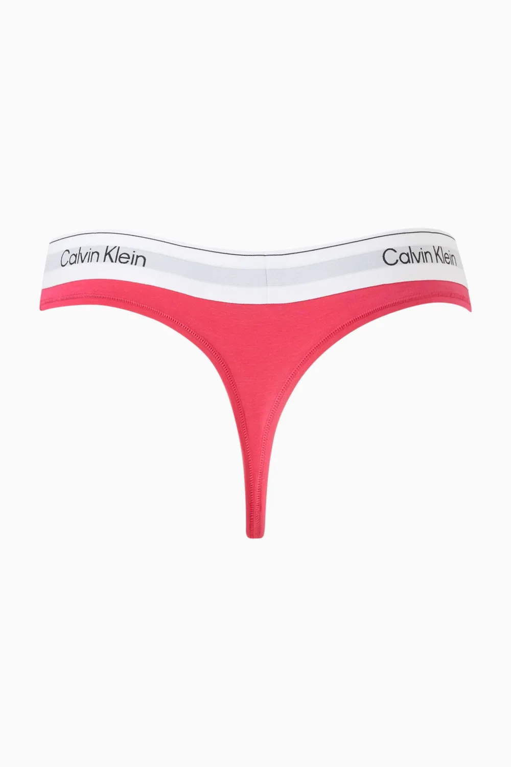 Трусы-стринги хлопковые Icon Calvin Klein, розовый — фото 2
