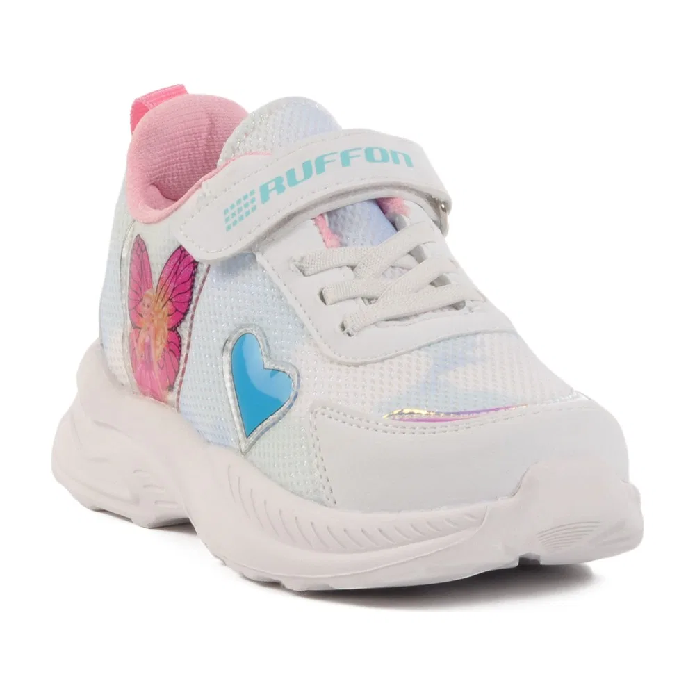 Детские спортивные кроссовки с сеткой, White Baby Blue, модель 2340 F Ayk's