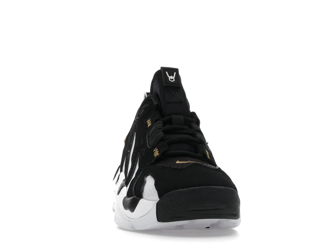 Детские кроссовки Lifestyle с принтом Nike Air DT Max '96 Low Nike, Black/Metallic Gold/White — фото 2