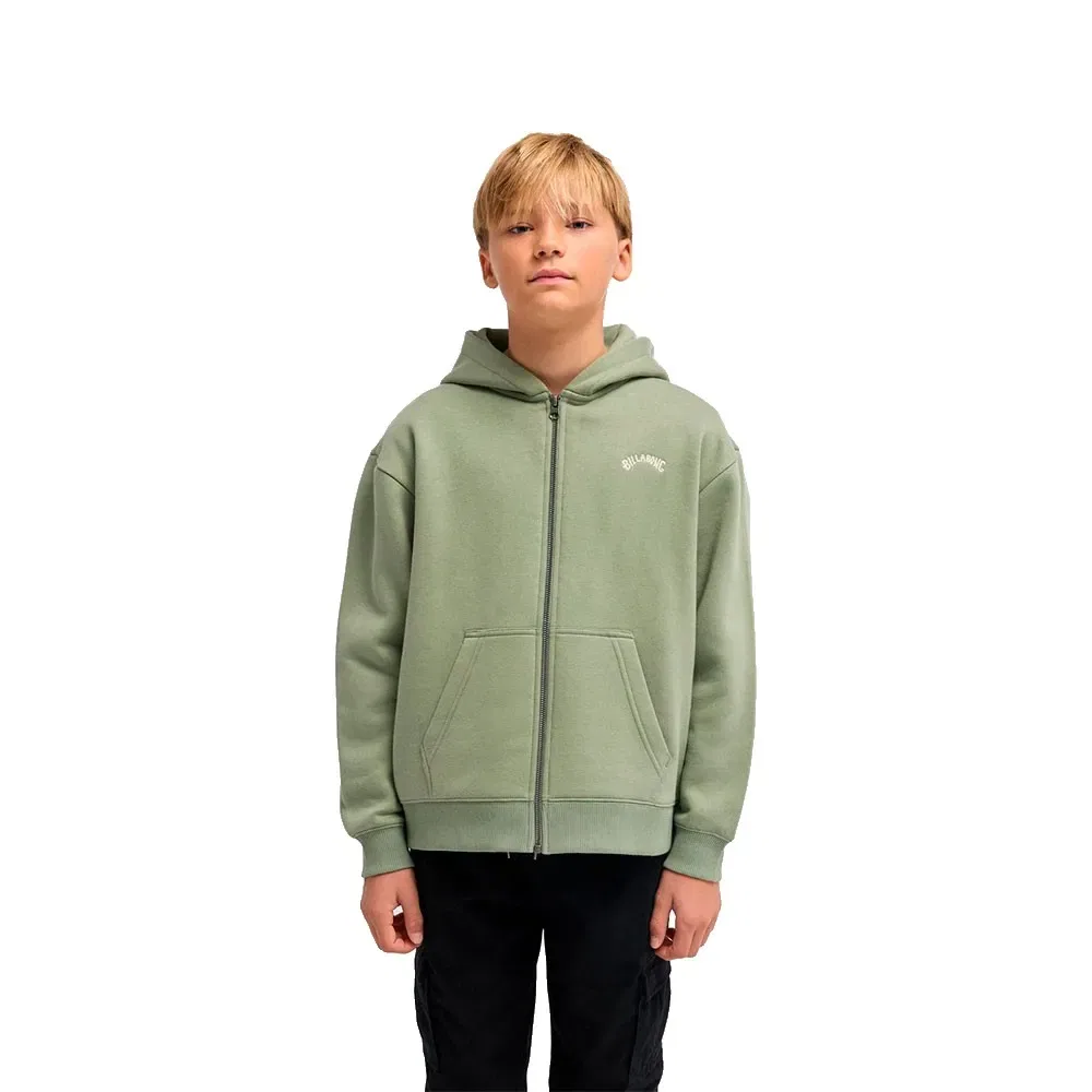 Детское худи с принтом Arch Billabong, Green