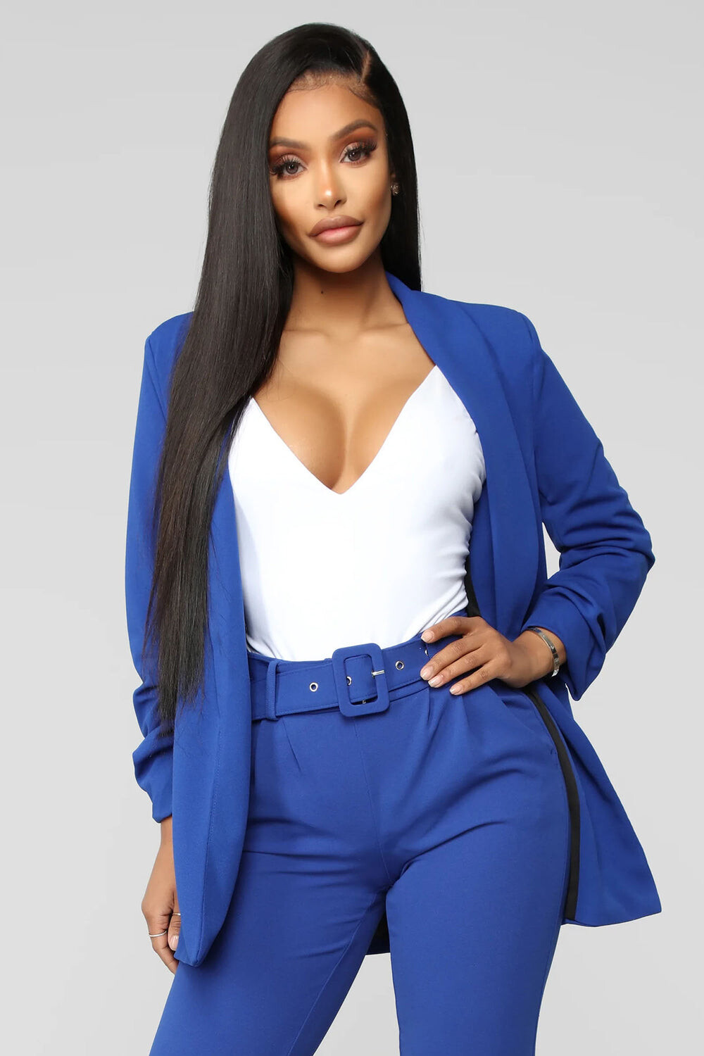 

Блейзер Fashion Nova JK18888Z, роял