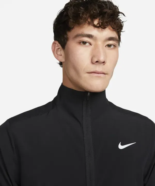 Тренировочная куртка, универсальная, Nike, черный — фото 3