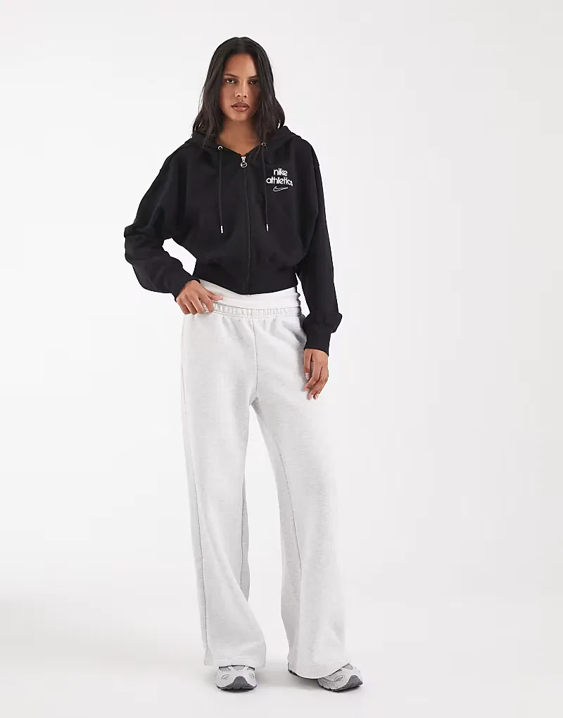 Худи Nike Phoenix Fleece на молнии, черный — фото 2