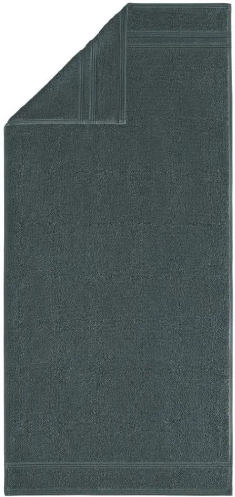 Махровая варежка Egeria Manhattan Gold Slate Grey, 16x21 см, 100% хлопок