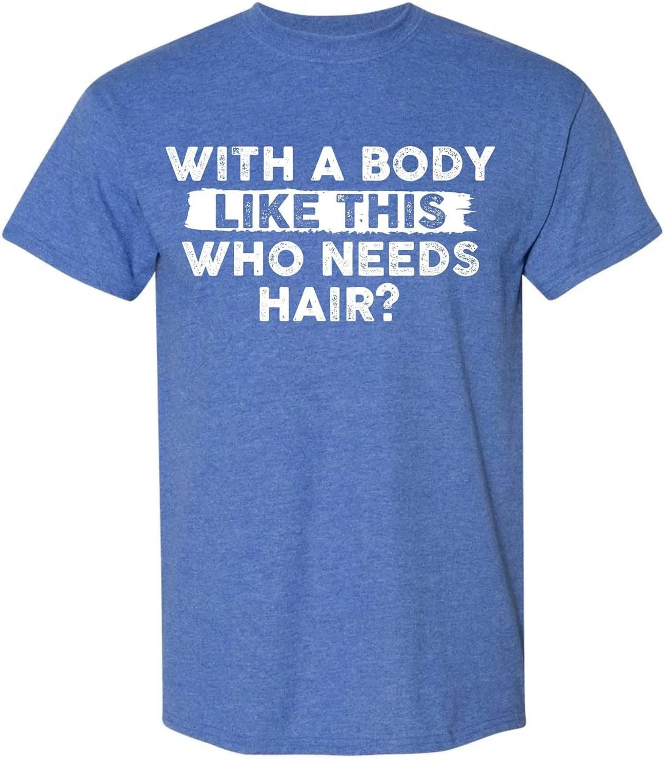 Мужская футболка с принтом Funny T-Shirt, Blue — фото 3