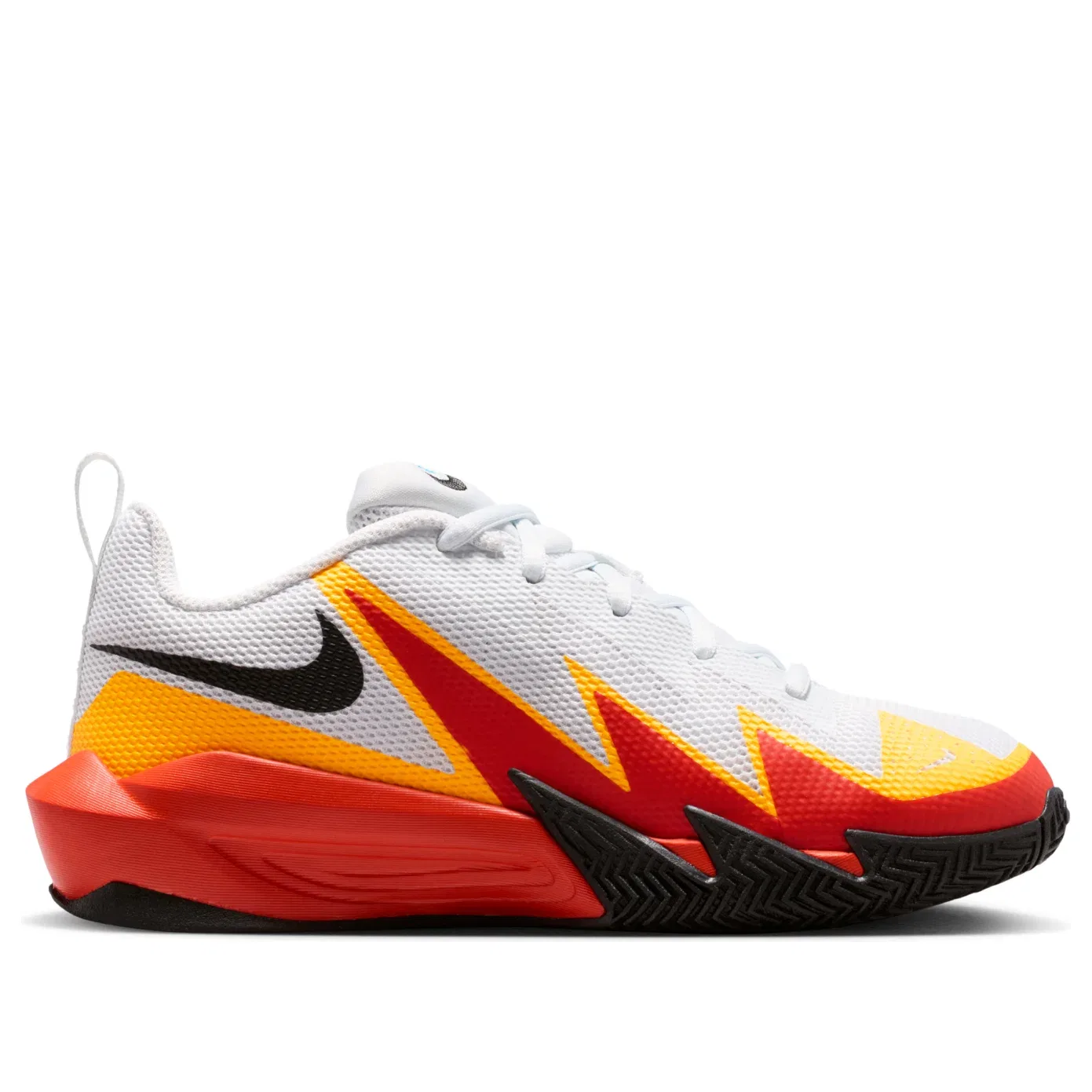 Детские кроссовки для баскетбола с шнуровкой S.T. Dynamite Nike, мультиколор — фото 2