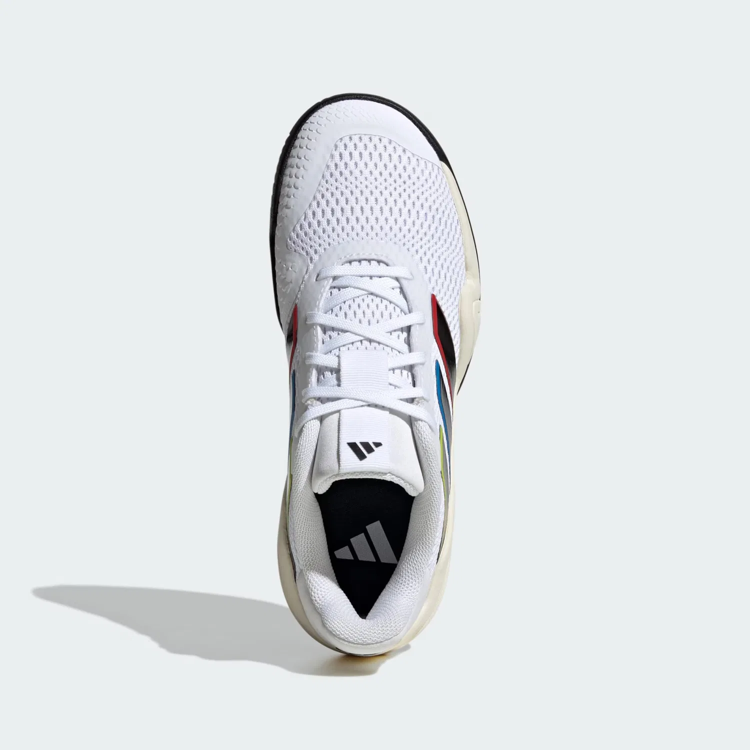Спортивные кроссовки Adidas Performance Barricade белого цвета — фото 3