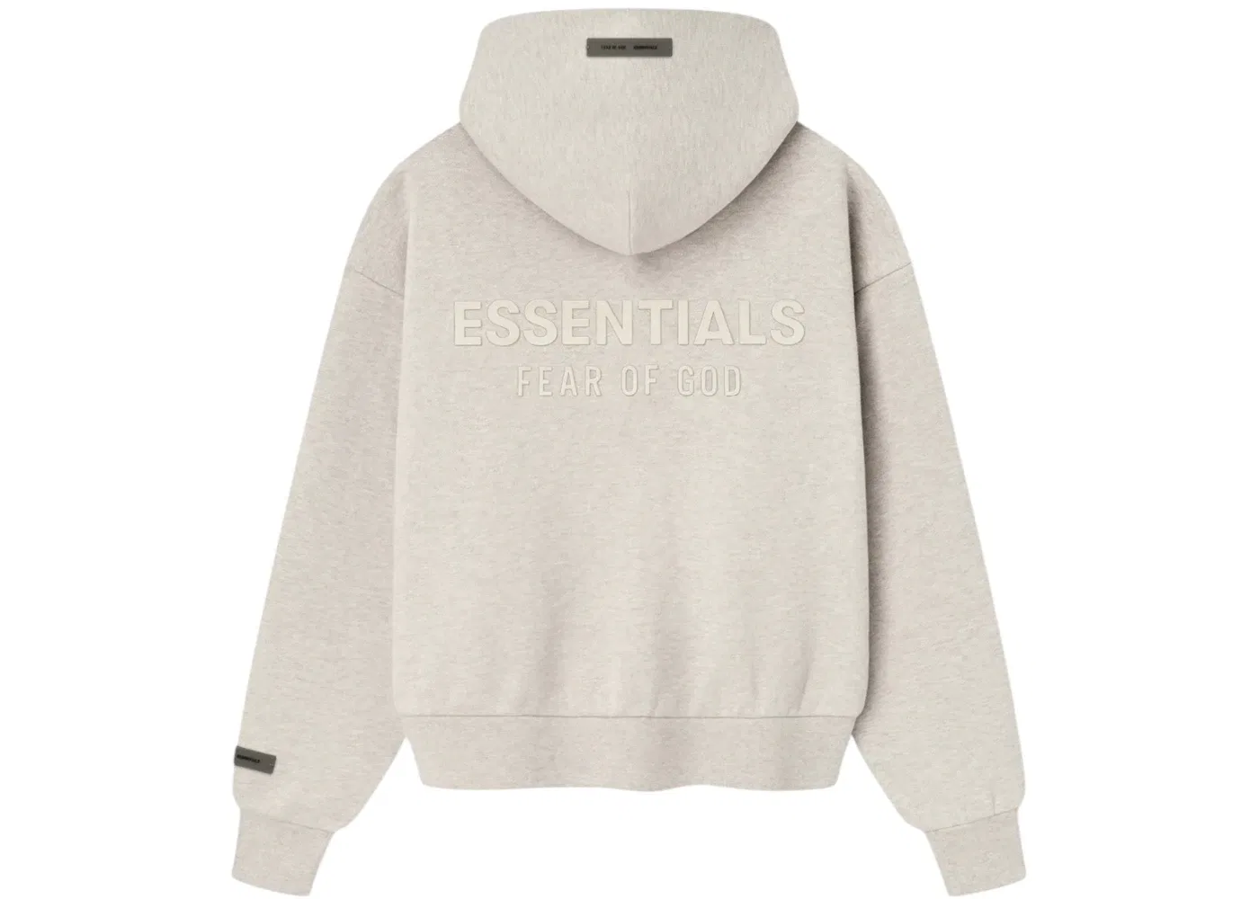 Женская флисовая худи с застежкой-молнией Classic Fleece Zip-Up Hoodie (FW25) Fear of God, Heather Stone