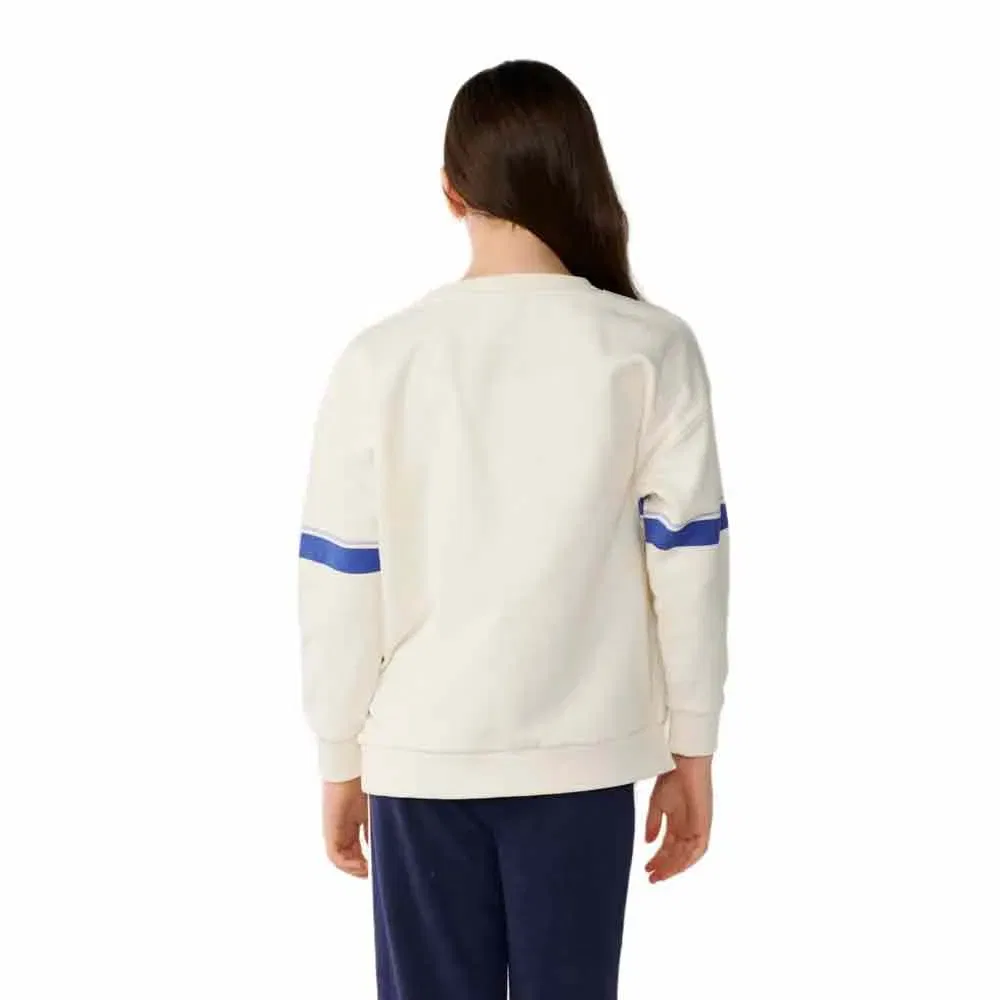 Детский свитшот для девочек свободного кроя Archive Dolphin Rip curl, Beige — фото 2
