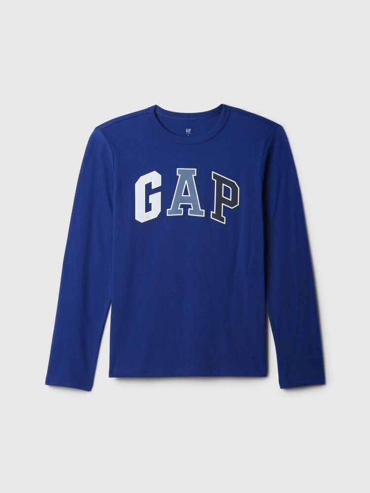 

Детская футболка с логотипом Gap, синий