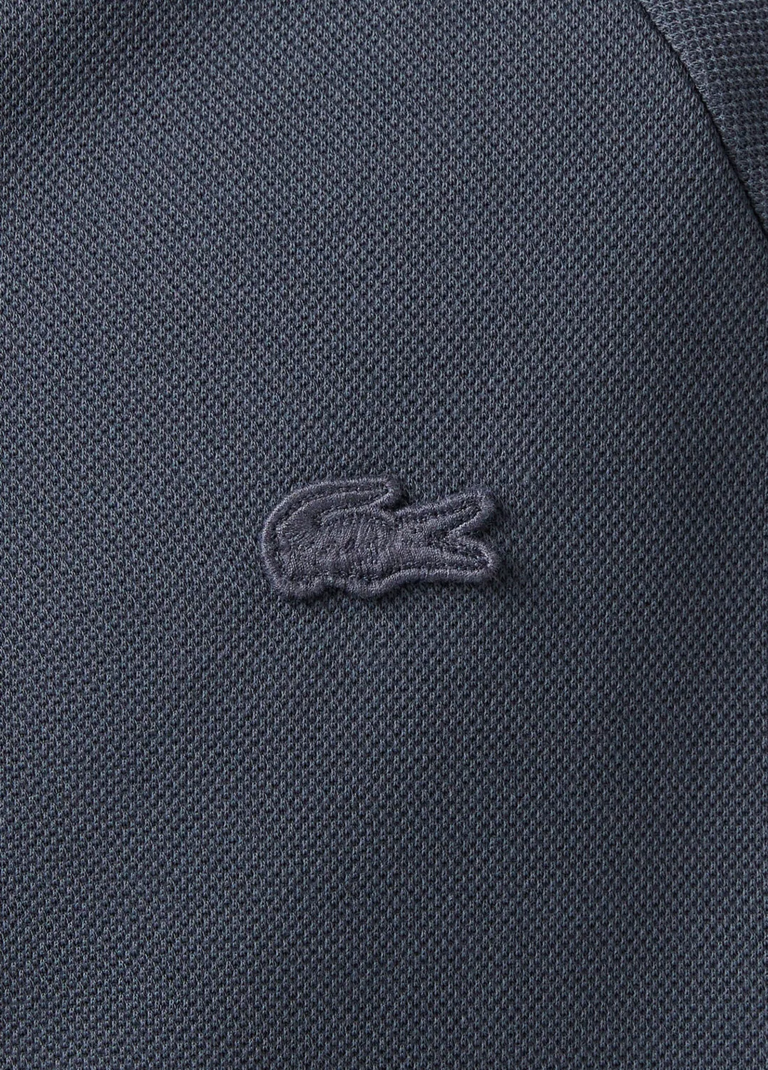 Свитшот на молнии Lacoste, темно-серый — фото 4
