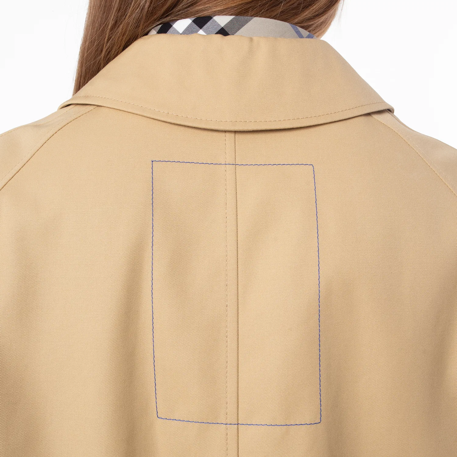 Пальто шерстяное однобортное Single-Breasted Straight Hem Wool Coat Burberry, Flax — фото 3