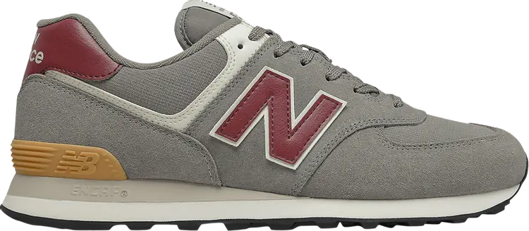 

Кроссовки New Balance 574 'Marblehead Light Burgundy', серый