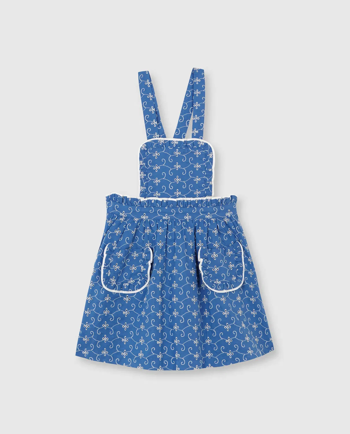 Детское платье для девочек с принтом Gocco, Azul Claro