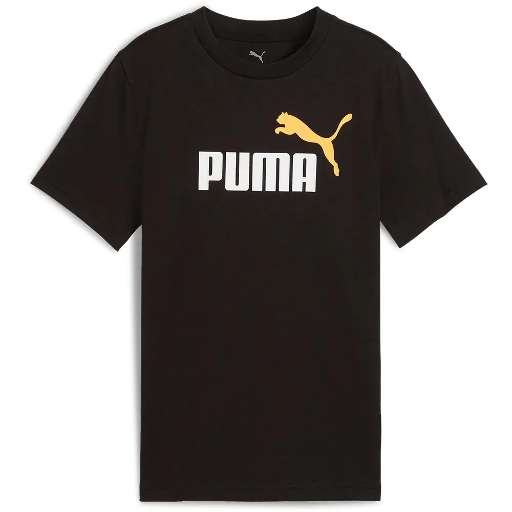 Футболка с коротким рукавом Puma Ess 2 Color No1 Logo, черный