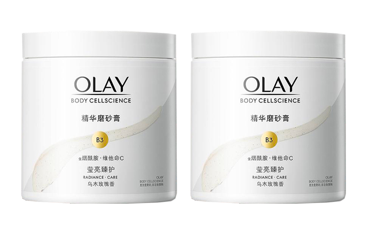 Olay Осветляющий увлажняющий скраб для тела rose 200 г отшелушивающий увлажняющий очищающий ароматный — фото 3