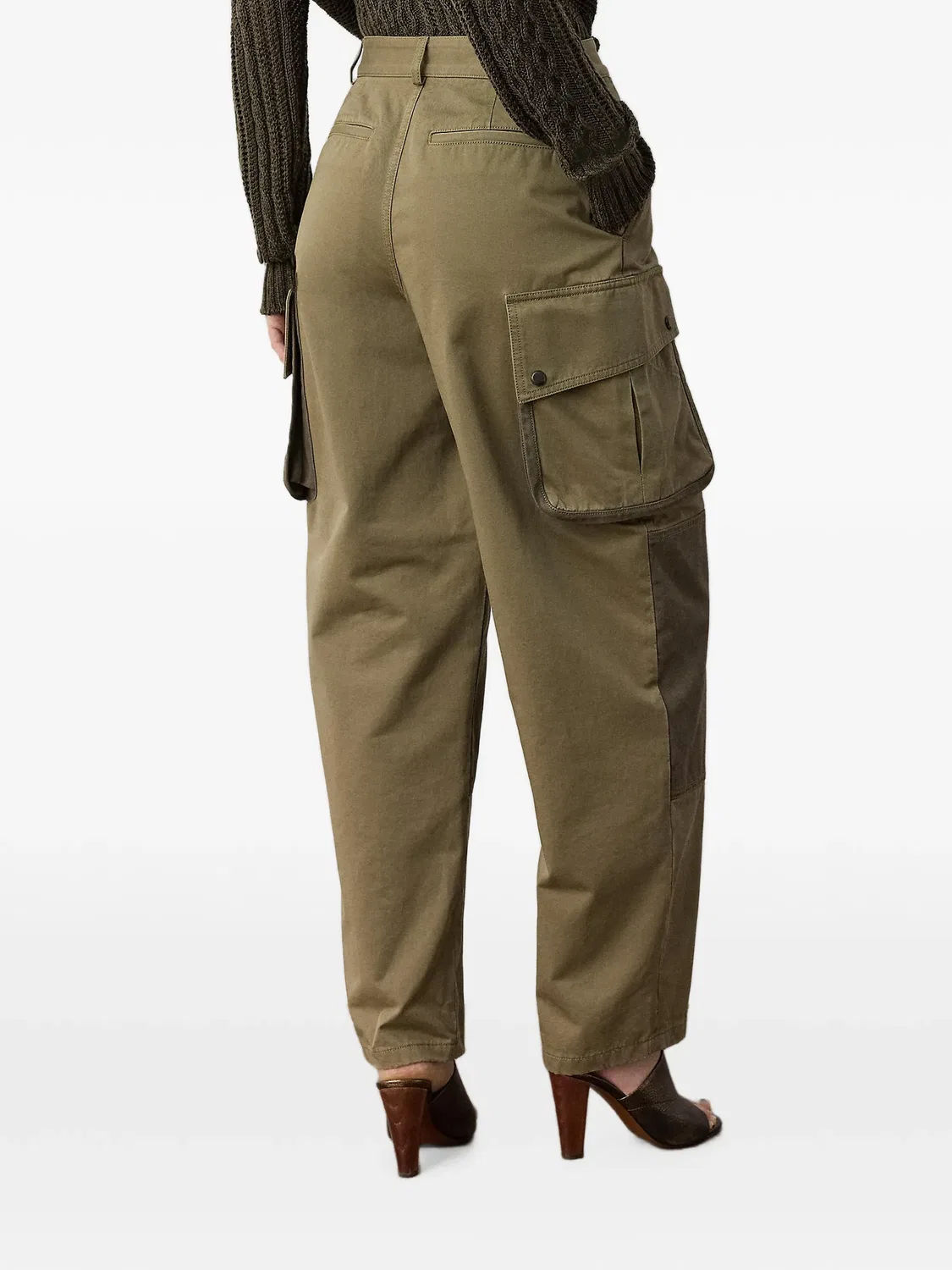 Брюки Simone Polo Ralph Lauren, зеленый — фото 3
