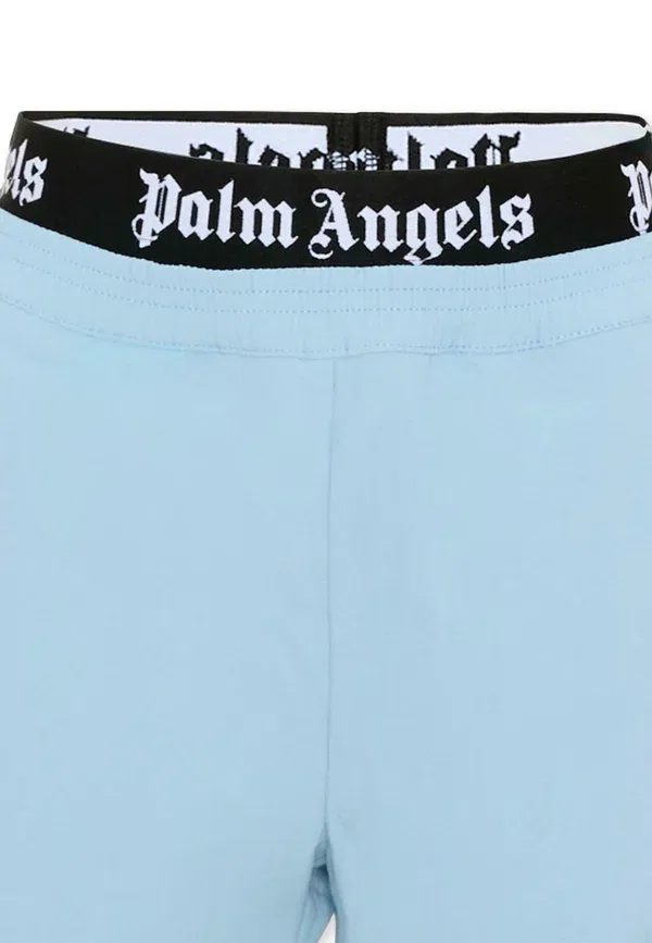 Плавки из полиамида Boxer shorts Palm Angels Light Blue, светло-голубой — фото 3