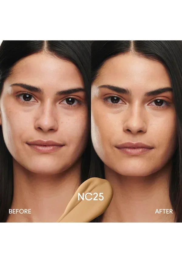 Тональная основа с гиалуроновой кислотой Studio Radiance Serum-powered Foundation Mac nc25 30 мл, цвет nc25 — фото 3