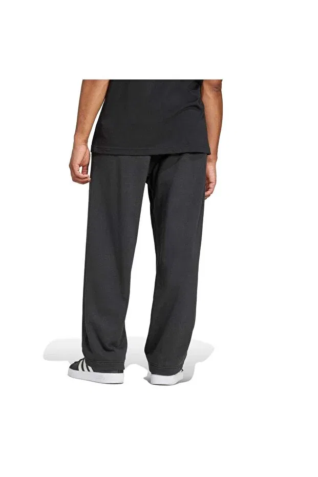 Мужские спортивные штаны с широкой штаниной Adidas, Black — фото 2