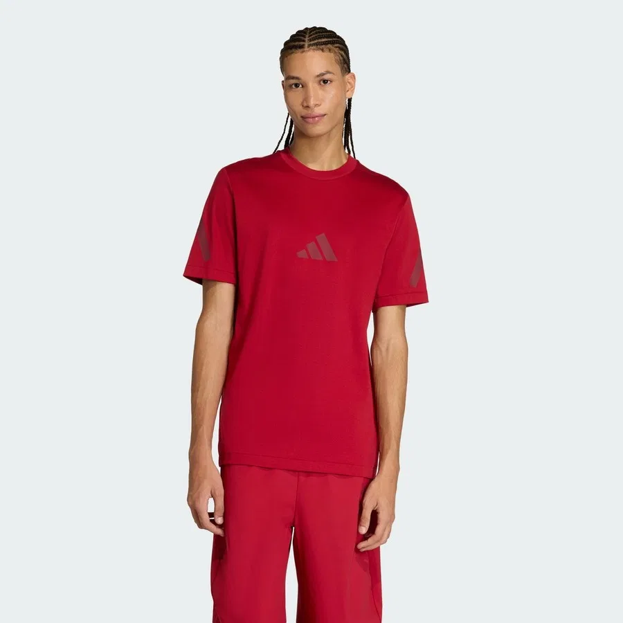 Футболка с длинным рукавом adidas Z.N.E. Tee, Красный