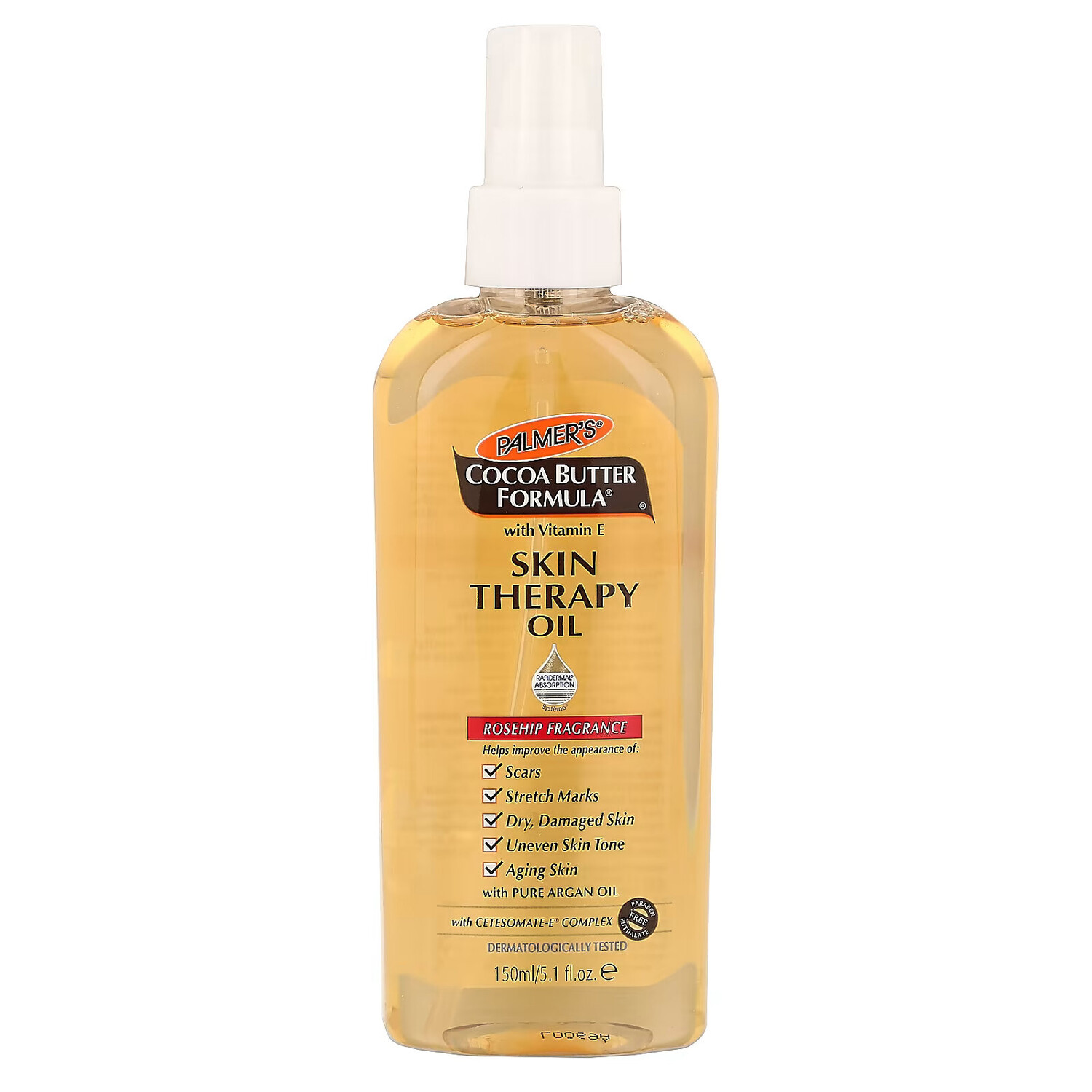 

Palmer's, Cocoa Butter Formula, масло для кожи, с ароматом шиповника, 150 мл (5,1 жидкой унции)