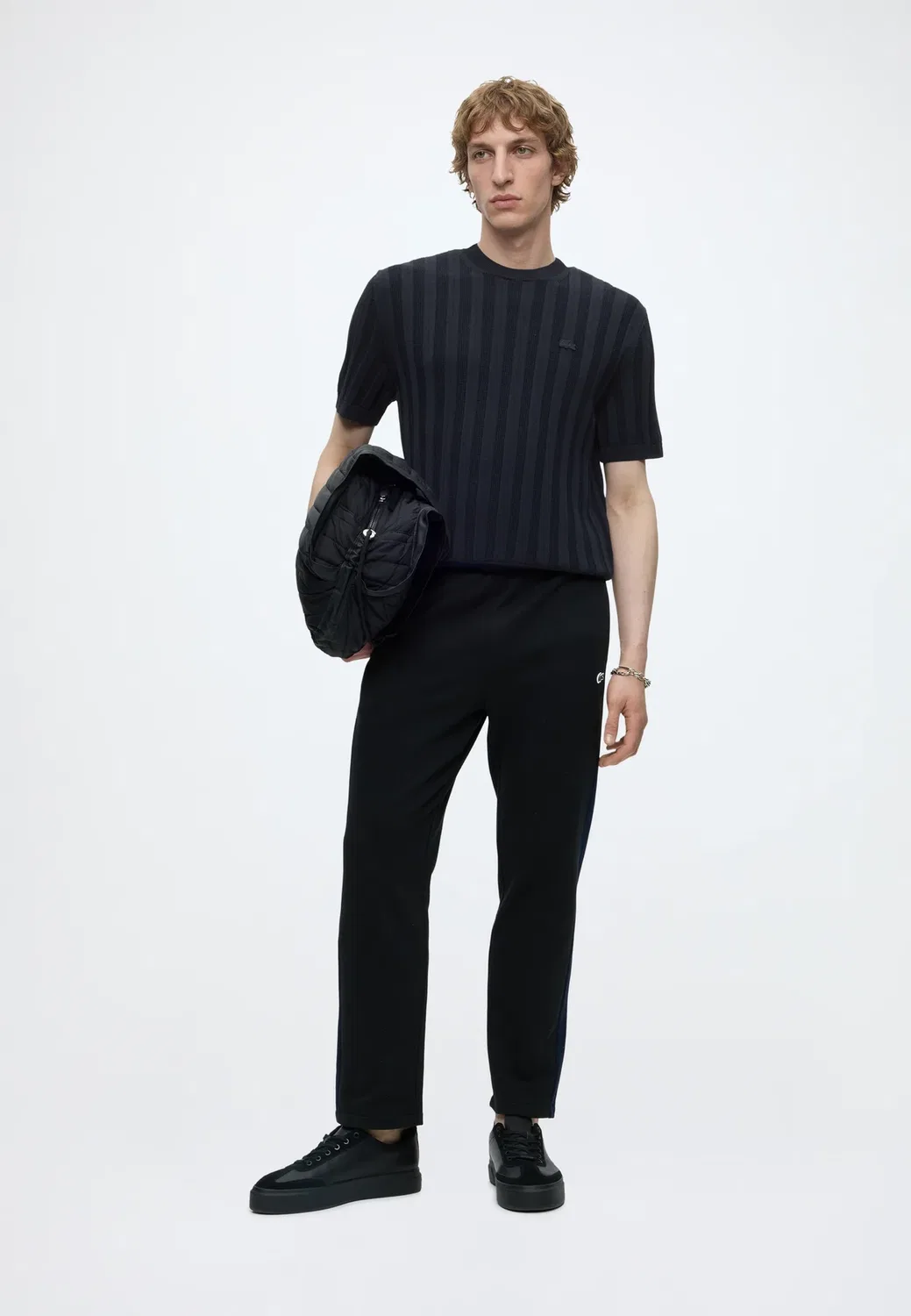 Футболка с принтом Lacoste, Dark Navy Blue — фото 2