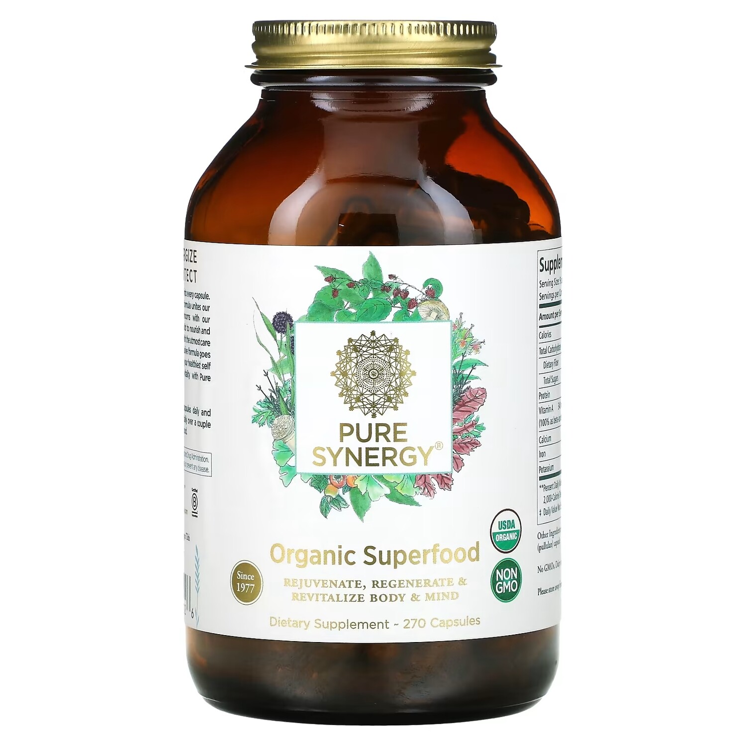 

Pure Synergy The Original Superfood, 270 капсул